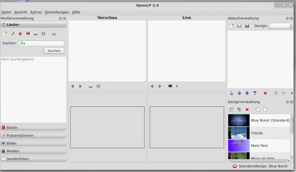 Openlp Red Background Liedprojektion mit OpenLP – LUKi e.V.