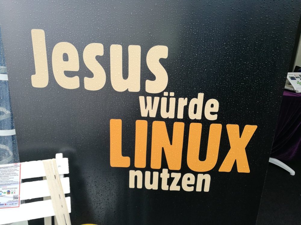 Jesus würde Linux nutzen - Foto